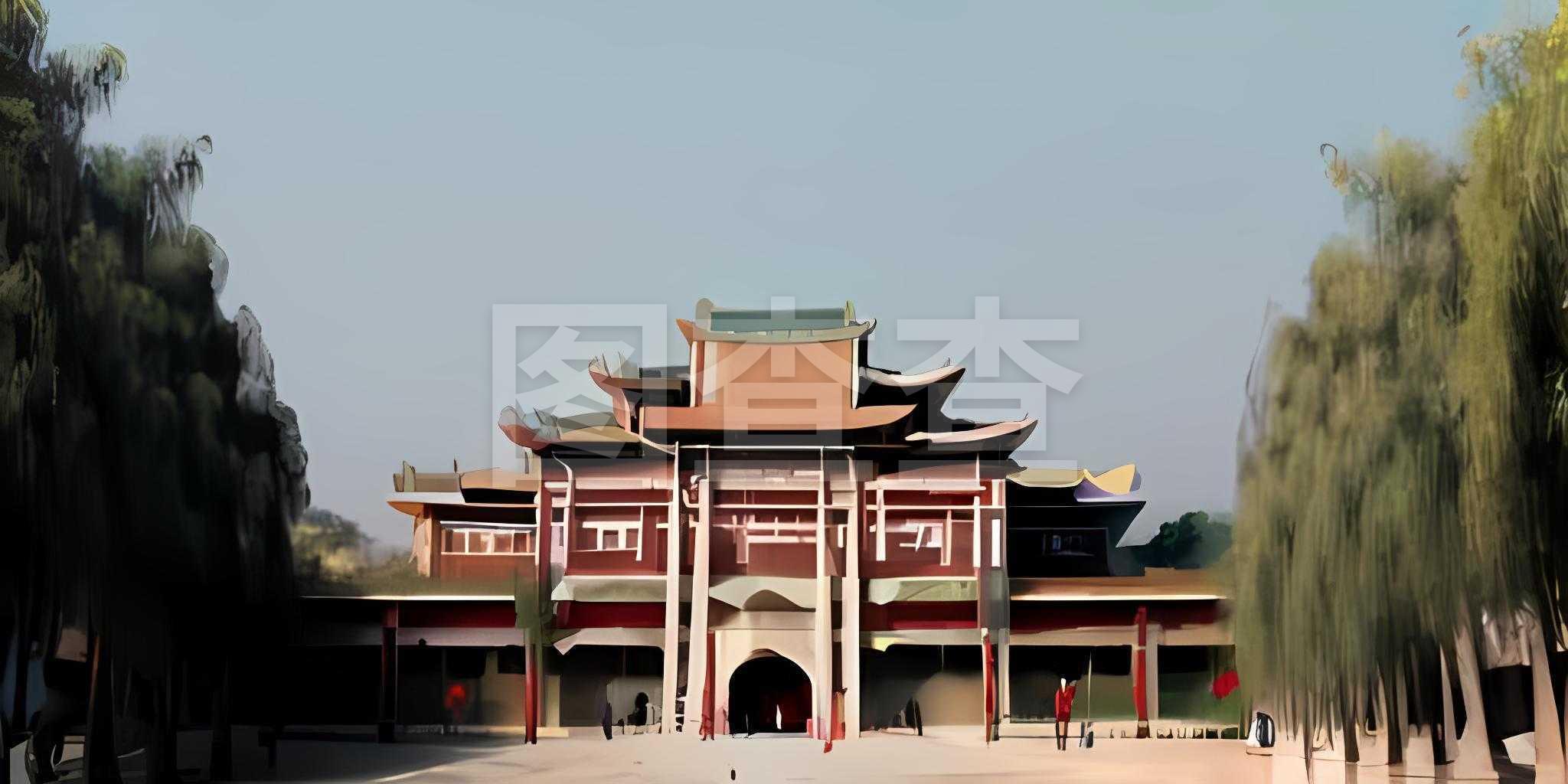 户人家在晾